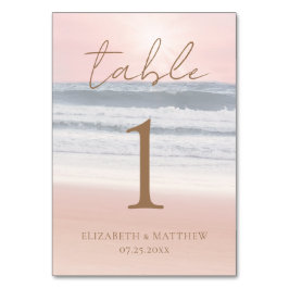 Table Card テーブルナンバー