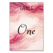 Table Card テーブルナンバー (裏面)