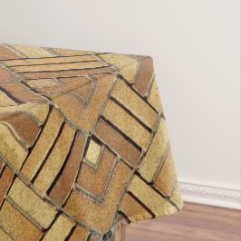 Table Cloth - Brick Kaleidoscopic Pattern テーブルクロス