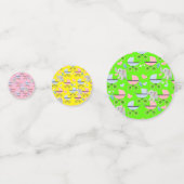 Table Confetti Baby Stroller Stork Hearts Elephant コンフェッティ (裏面)