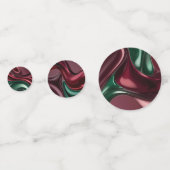 Table confetti in stylish abstract graphic コンフェッティ (正面)