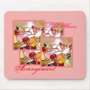 Table Flower Arrangement for Anniversary マウスパッド