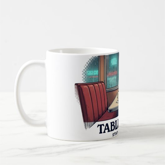 Table for Two Retro Diner NIGHTSHIFT 90 コーヒーマグ コーヒーマグカップ (左)