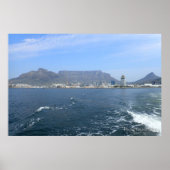 Table Mountain and Cape Town, ZA ポスター (正面)