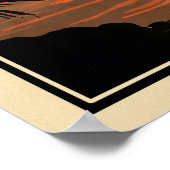 Table Mountain Cape Town - South Africa V06 ポスター (角)