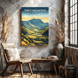 Table Mountain South Africa Canvas Print キャンバスプリント