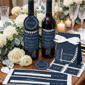 Table Number Card Wedding Elegant Ornamental 招待状