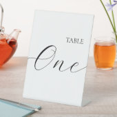 Table Number One  台座サイン (インサイチュ)