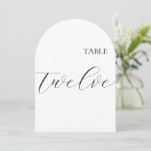 Table Number Twelve Card 招待状 (スタンド正面)
