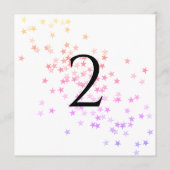 Table numbers stars シーズンカード (裏面)