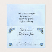 Table Place Card - with Messages (外部フラット)