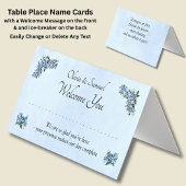 Table Place Card - with Messages