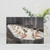 Table pour une invitation à un repas (スタンド正面)