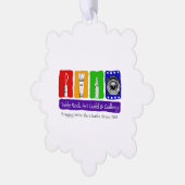 Table Rock Art Guild Paper Snowflake Ornament オーナメントカード (左)