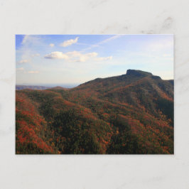 Table Rock of Linville Gorge in秋, NC ポストカード