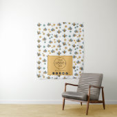 Table Runner Banner Business Logo Social Media Bee タペストリー (インサイチュ)