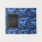 Table Runner Banner Business Logo Technology タペストリー (正面(横))