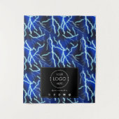 Table Runner Banner Business Logo Technology タペストリー (正面)