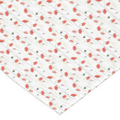 Table Runner - Pretty Red Poppy Pattern. ショートテーブルランナー (コーナー)