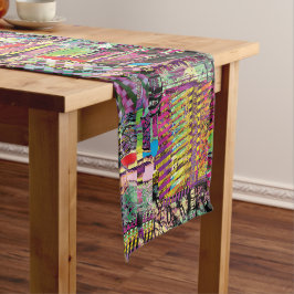 Table Runner – Urban Fractals ショートテーブルランナー