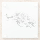 Table Sprint: Golden Snapshot ガラスコースター (裏面)