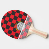 Table Tennis, Family Games, Checkerboard 卓球ラケット (横)