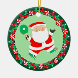 Table Tennis Ping-Pong Gift セラミックオーナメント