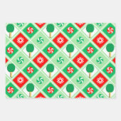 Table Tennis Ping-Pong Gift ラッピングペーパーシート (正面2)