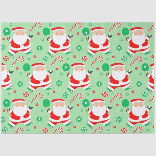 Table Tennis Ping-Pong Holiday Gift 薄葉紙 (正面)