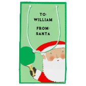 Table Tennis Ping-pong Small Gift Bag スモールペーパーバッグ (正面)