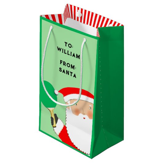 Table Tennis Ping-pong Small Gift Bag スモールペーパーバッグ (正面アングル)