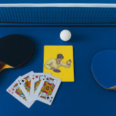 Table Tennis Player Playing Cards トランプ