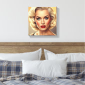 Tableau Déco (1950's) キャンバスプリント (インサイチュ (寝室))