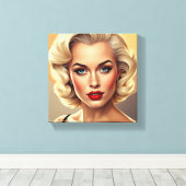 Tableau Déco (1950's) キャンバスプリント (インサイチュ (ウッドフロア))