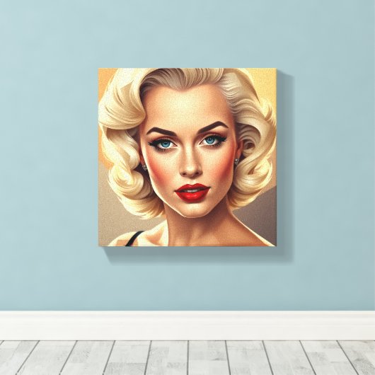 Tableau Déco (1950's) キャンバスプリント (インサイチュ (ウッドフロア))