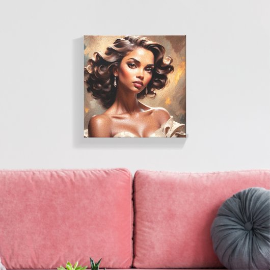 Tableau Déco (Beauté Intemporelle) キャンバスプリント (インサイチュ (リビング))