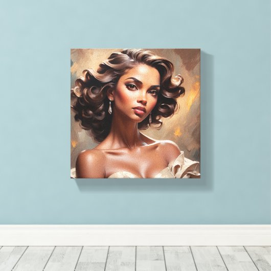 Tableau Déco (Beauté Intemporelle) キャンバスプリント (インサイチュ (ウッドフロア))