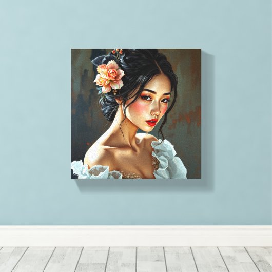 Tableau Déco (Charme Céleste) キャンバスプリント (インサイチュ (ウッドフロア))