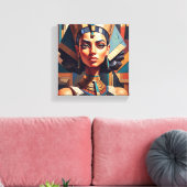 Tableau Déco ( Éclat du Nil ) キャンバスプリント (インサイチュ (リビング))