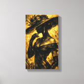 Tableau Déco (Elégance Or Noir )  キャンバスプリント (正面)