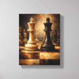 Tableau Déco (Face De Roi) Art Déco キャンバスプリント