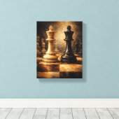 Tableau Déco (Face De Roi) Art Déco キャンバスプリント (インサイチュ (ウッドフロア))