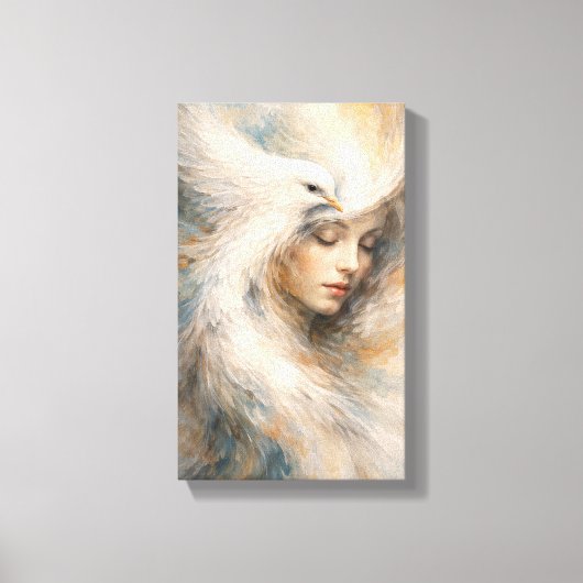 Tableau Déco ( Peace Of The Bird ) Art Moderne キャンバスプリント (正面)
