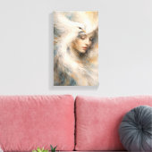 Tableau Déco ( Peace Of The Bird ) Art Moderne キャンバスプリント (インサイチュ (リビング))