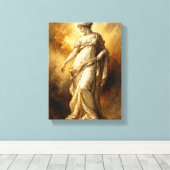 Tableau Déco (Sphère Antique) Art Déco キャンバスプリント (インサイチュ (ウッドフロア))