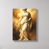 Tableau Déco (Sphère Antique) Art Déco キャンバスプリント (正面)