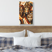 Tableau Déco ( The era of tradition) Art Moderne キャンバスプリント (インサイチュ (寝室))