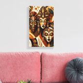 Tableau Déco ( The era of tradition) Art Moderne キャンバスプリント (インサイチュ (リビング))