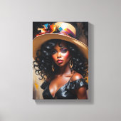 Tableau Déco (The Grace) Portrait D'Une Diva  キャンバスプリント (正面)