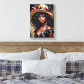 Tableau Déco (The Grace) Portrait D'Une Diva  キャンバスプリント (インサイチュ (寝室))